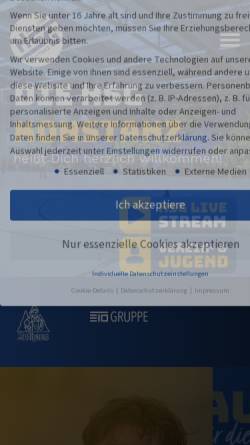 Vorschau der mobilen Webseite hsgkonstanz.de, Die HSG Konstanz - Spitzenhandball am Bodensee