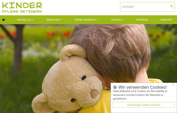 Vorschau von www.kinderpflegenetzwerk.de, Kinder Pflege Netzwerk