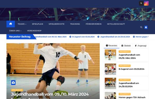 Vorschau von www.donauwoerth-handball.de, VSC Donauwörth