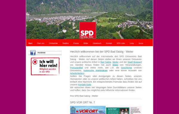 Vorschau von spd-bad-salzig-weiler.de, SPD Bad Salzig - Weiler