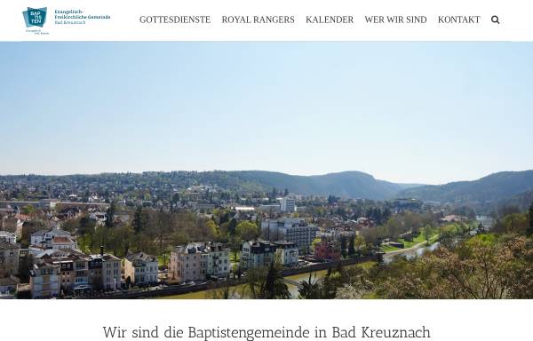 Vorschau von www.baptisten-kh.de, Evangelisch-Freikirchliche Gemeinde Bad Kreuznach