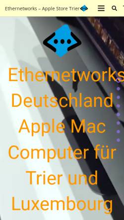 Vorschau der mobilen Webseite www.ethernetworks.de, Ethernetworks Deutschland AG