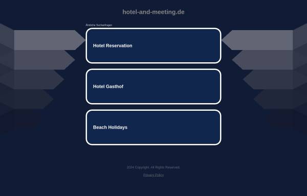 Vorschau von www.hotel-and-meeting.de, Hotel-and-meeting.de