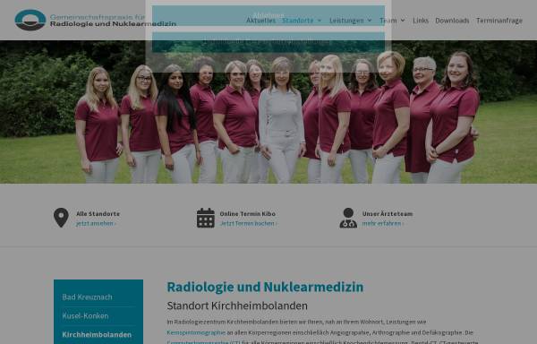 Vorschau von radiologie-praxis.com, Radiologie am Donnersberg Dr. med. Rainer Hamm