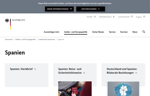 Vorschau von www.auswaertiges-amt.de, Auswärtiges Amt