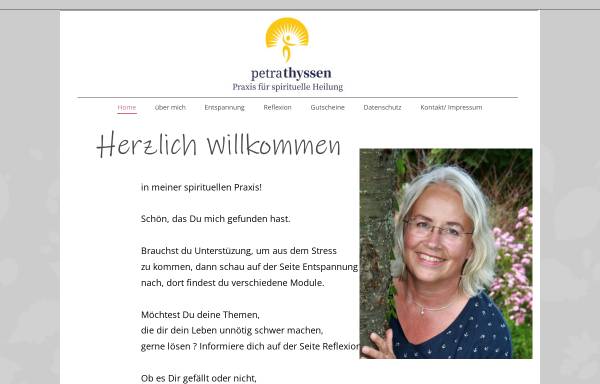 Vorschau von www.petrathyssen.de, Petra Thyssen