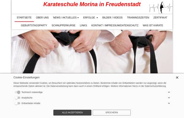 Vorschau von www.karate-schule-morina.de, Karateschule Ferat Morina