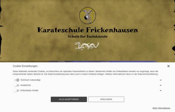 Vorschau von www.siggi-karate.de, Schule für Budokünste in Nürtingen