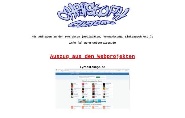 Vorschau von www.worm-webservices.de, Worm Webservices, Christoph Worm