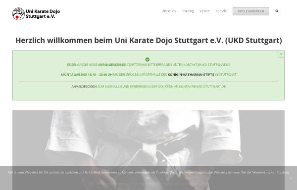 Vorschau von www.ukd-stuttgart.de, Uni Karate Dojo Stuttgart e. V.