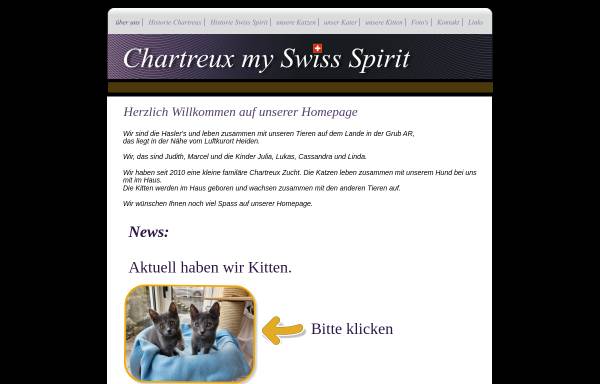 Vorschau von www.swiss-chartreux.ch, My Swiss Chartreux