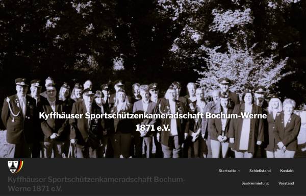 Vorschau von www.ksk-bochum-werne.de, Kyffhäuser Sportschützenkameradschaft Bochum-Werne von 1871 e.V.