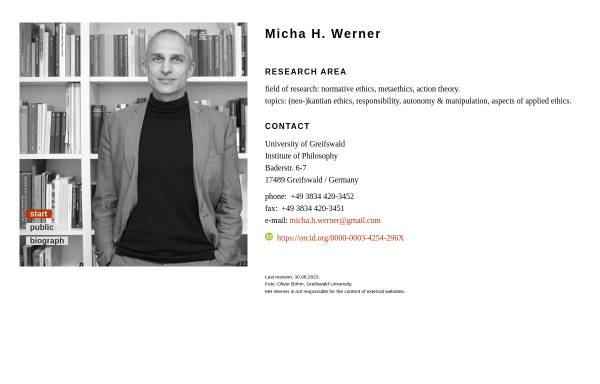Micha H. Werner