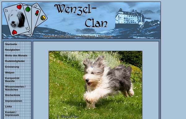 Vorschau von www.beardies-wenzel-clan.de, Wenzel Clan