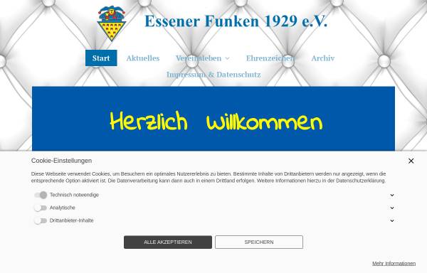 Vorschau von www.essener-funken.de, Karnevalsgesellschaft Essener Funken 1929 e.V.