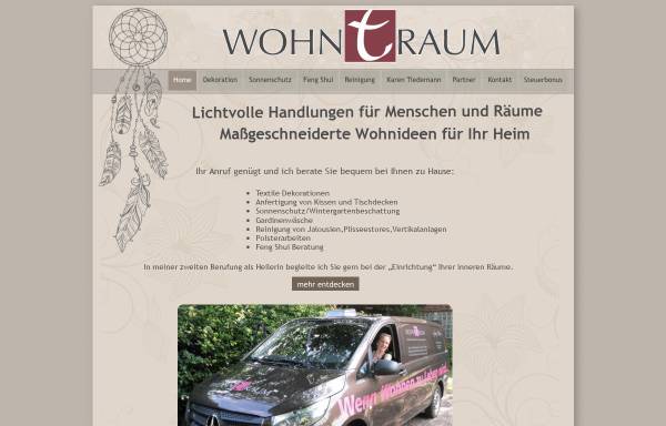 Vorschau von www.tiedemann-wohntraum.de, Karen Tiedemann
