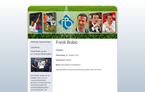 Vorschau von www.fredi-bobic.de, Bobic, Fredi