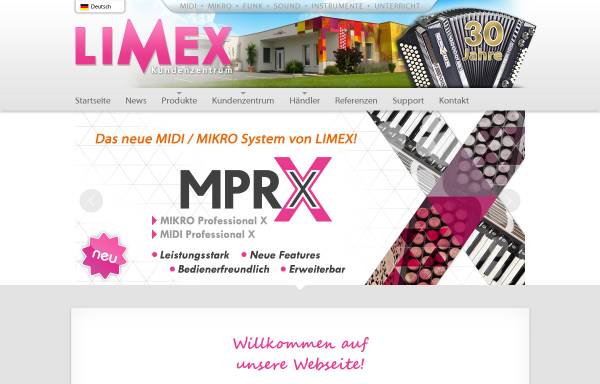 Vorschau von www.limex.eu, Limex elektronische Geräte GmbH