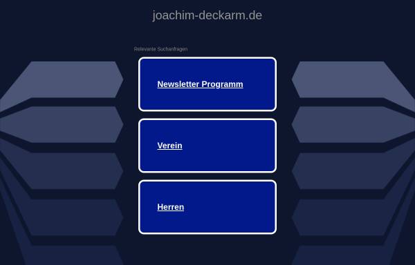Deckarm, Joachim