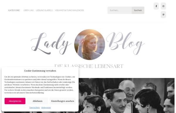 Vorschau von lady-blog.de, Lady-Blog
