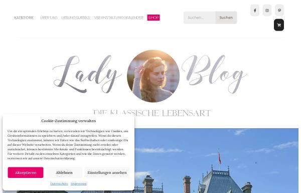 Vorschau von lady-blog.de, Lady-Blog