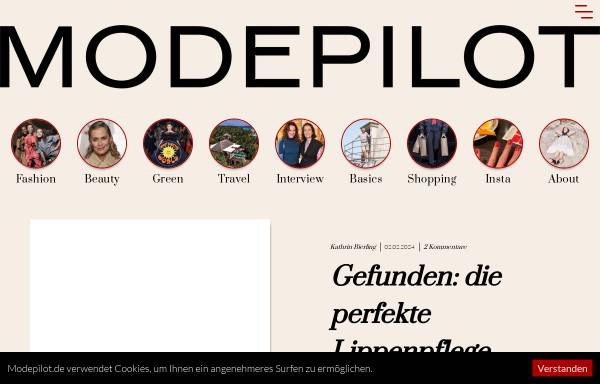 Vorschau von www.modepilot.de, Modepilot