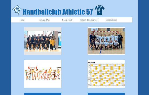 Vorschau von www.athletic57.ch, Athletic 57 Handball