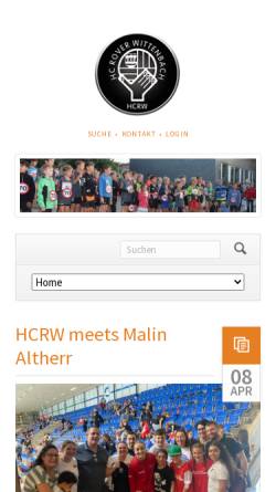 Vorschau der mobilen Webseite www.hc-wittenbach.ch, HC Rover Wittenbach
