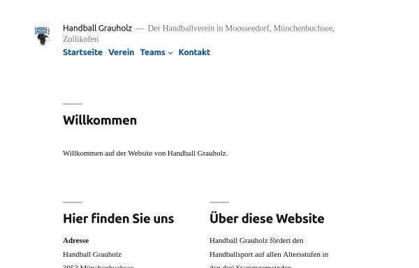 Vorschau von www.grauholz.ch, Handball Grauholz