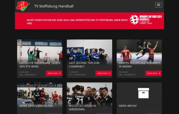 Vorschau von www.tvsteffisburghandball.ch, TV Steffisburg Handball