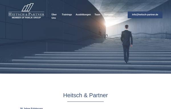 Vorschau von www.heitsch-partner.de, Heitsch & Partner - Gesellschaft für Verhaltenstraining, Trainingsberatung und Trainervermittlung