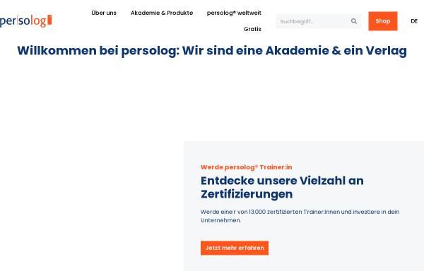 Persolog Akademie - Persolog GmbH