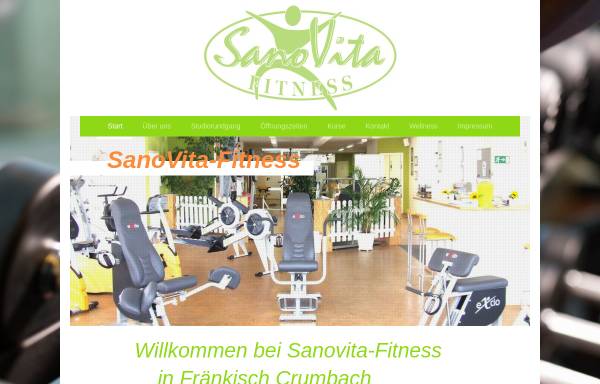 Vorschau von www.sanovita-fitness.de, SanoVita-Fitness