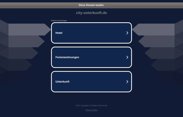 Vorschau von www.city-unterkunft.de, City-Unterkunft.de