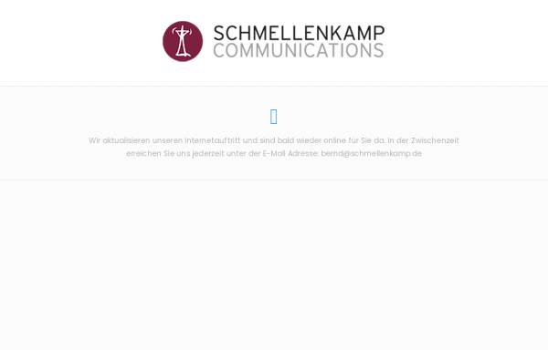Vorschau von www.schmellenkamp.de, Schmellenkamp Communications GmbH