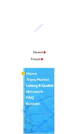Vorschau der mobilen Webseite www.trans-market.de, Trans-Market, Inhaberin Myriam von Haken