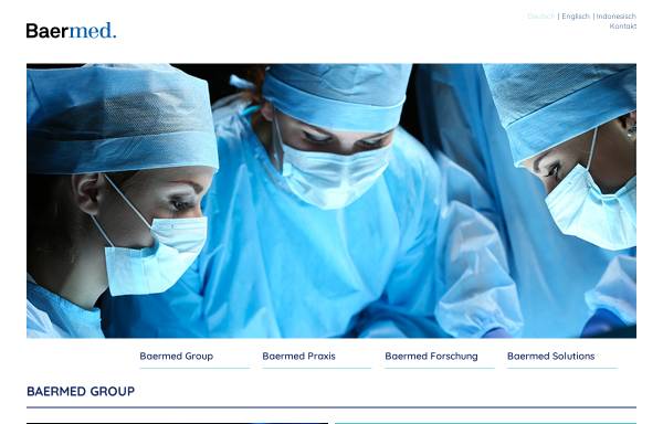 Vorschau von www.baermed.ch, Baermed Zentrum für Bauchchirurgie