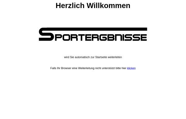 Vorschau von www.sportergebnise.de, Sportergebnisse