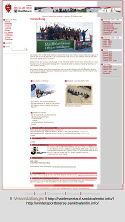 Vorschau der mobilen Webseite www.skiclubhaid.it, SC Haid Raiffeisen