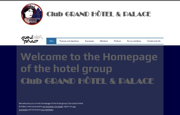 Vorschau von www.clubgrandhotelpalace.ch, Club Grand Hôtel & Palace