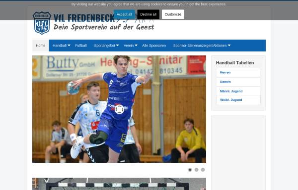 Vorschau von www.vfl-fredenbeck.de, VfL Fredenbeck