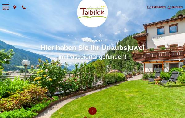 Vorschau von talblick.it, Pension Talblick