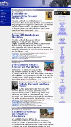 Vorschau der mobilen Webseite www.mediendenk.de, Medienagentur Denk