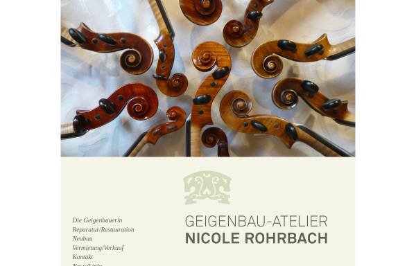 Geigenbau-Atelier Nicole Rohrbach