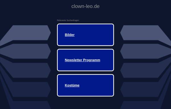 Vorschau von www.clown-leo.de, Leo