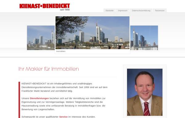 Vorschau von www.kienast-benedickt.de, Kienast und Benedickt Immobilien