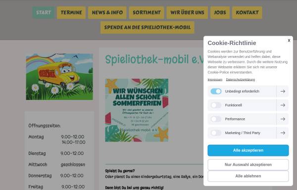 Vorschau von www.spieliothek-mobil.de, Spieliothek