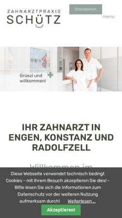 Vorschau der mobilen Webseite www.maurer-zahnarzt.com, Dr. med. dent. Michael Maurer
