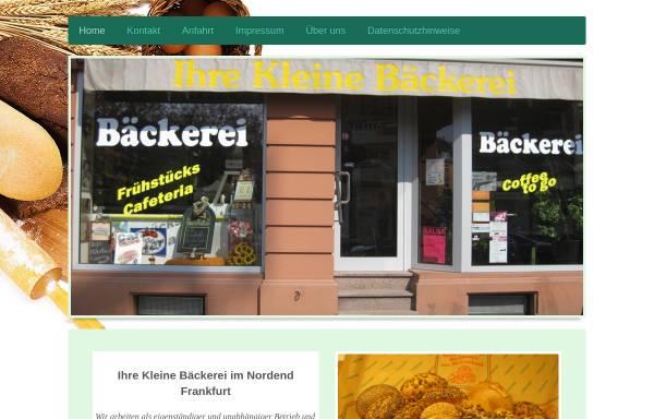 Ihre kleine Bäckerei