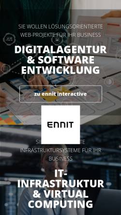 Vorschau der mobilen Webseite www.eformation.de, E-Formation GmbH: Agentur für neue Medien